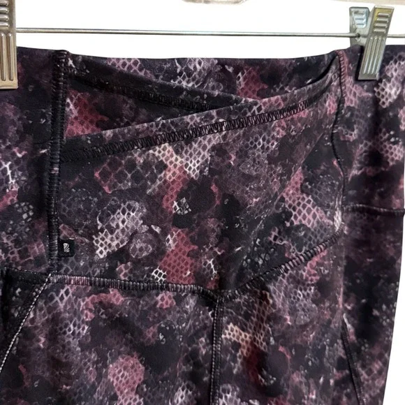 Marika Snake‎ Print High Rise Leggings Athletic Pants Women Size S - Picture 6 of 7